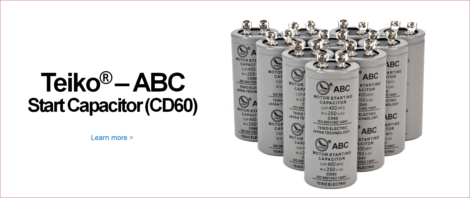 Start Capacitor (CD60) Teiko® - ABC