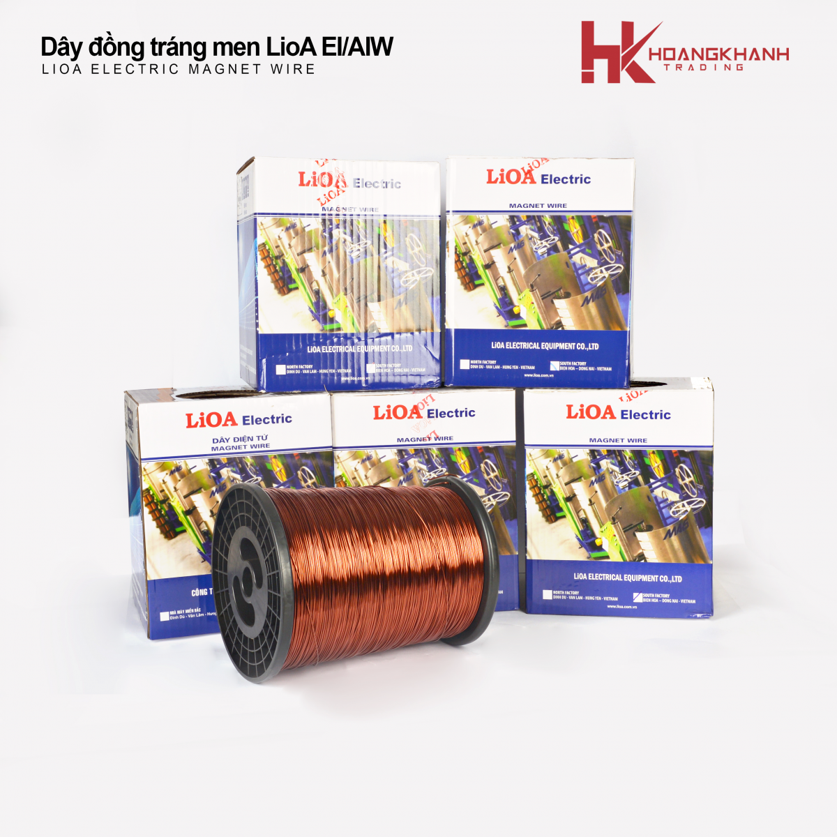 Round Enamelled Copper Wire LioA EI/AIW