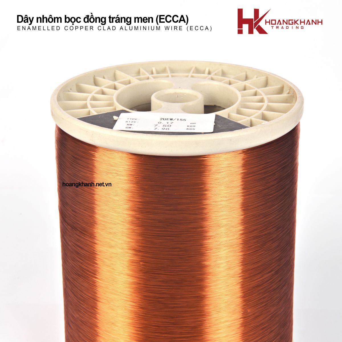 Enamelled Copper Clad Aluminium Wire (ECCA)